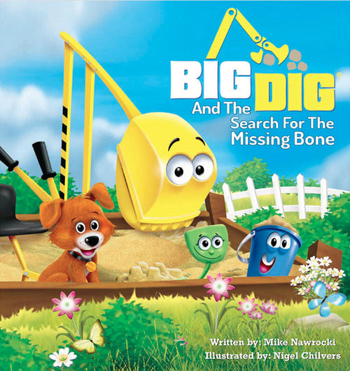 #125 Big Dig and the Search for the Missing Bone Story Book