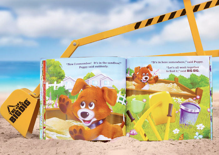 #125 Big Dig and the Search for the Missing Bone Story Book