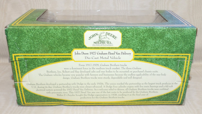 #15449 1/25 John Deere 1927 Graham Panel Van Delivery Coin Bank