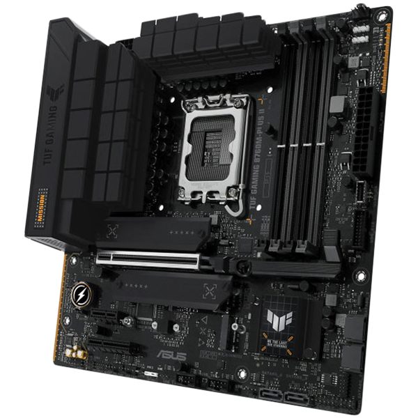 ASUS Intel B760 (LGA 1700) mATX motherboard with DDR5 – alternate product view 3