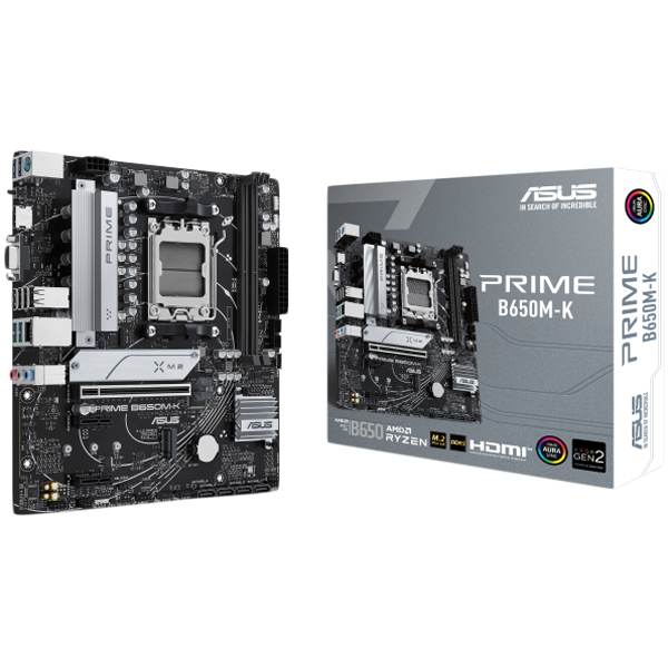 ASUS PRIME B650M-K AM5 mATX MB