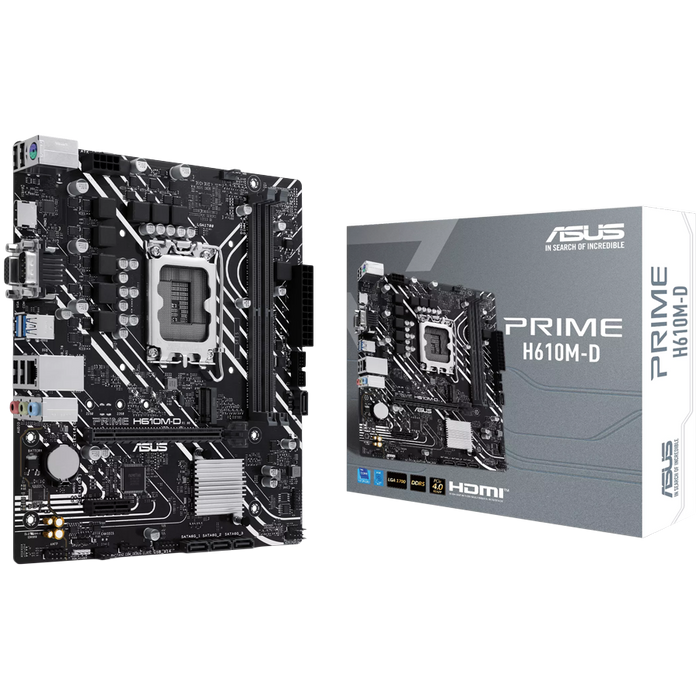 ASUS PRIME H610M-D LGA1700 mATX MB