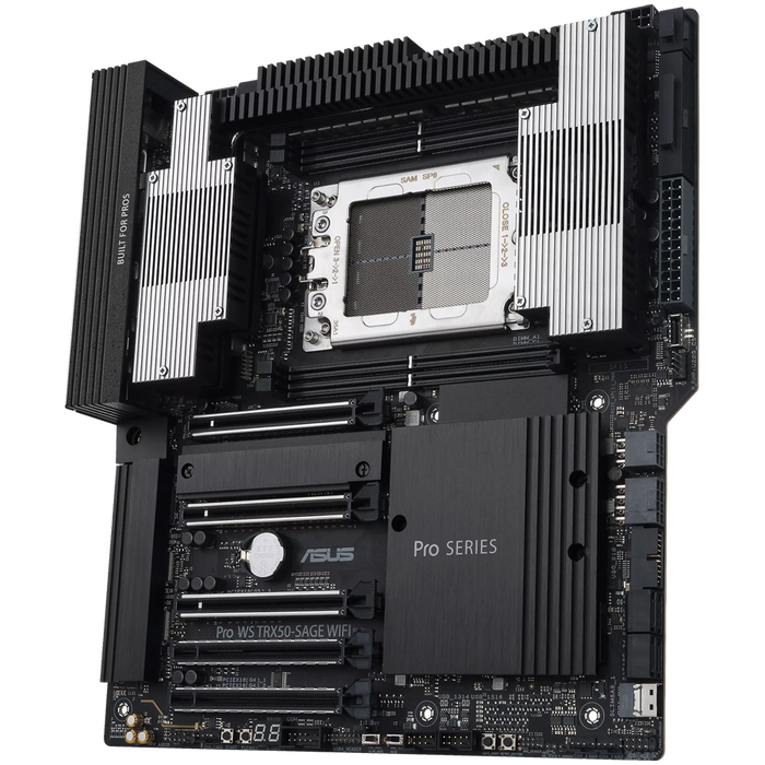ASUS PRO WS TRX50-SAGE WIFI sTR5 CEB workstation MB – alternate product view 2