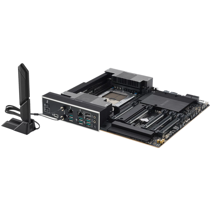 ASUS PRO WS TRX50-SAGE WIFI sTR5 CEB workstation MB – alternate product view 4