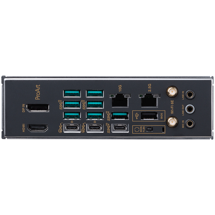 ASUS PROART X670E-CREATOR WIFI AM5 ATX professional MB – alternate product view 3