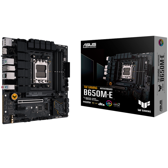 ASUS TUF GAMING B650M-E AM5 mATX gaming MB