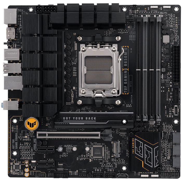 ASUS TUF GAMING B650M-E AM5 mATX gaming MB – alternate product view 2