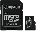 Kingston 128GB Canvas Select Plus microSD card with adapter