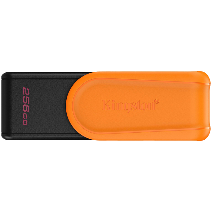 Kingston 256GB Portable USB 3.2 Gen 1 DataTraveler Exodia S (Black/Orange)