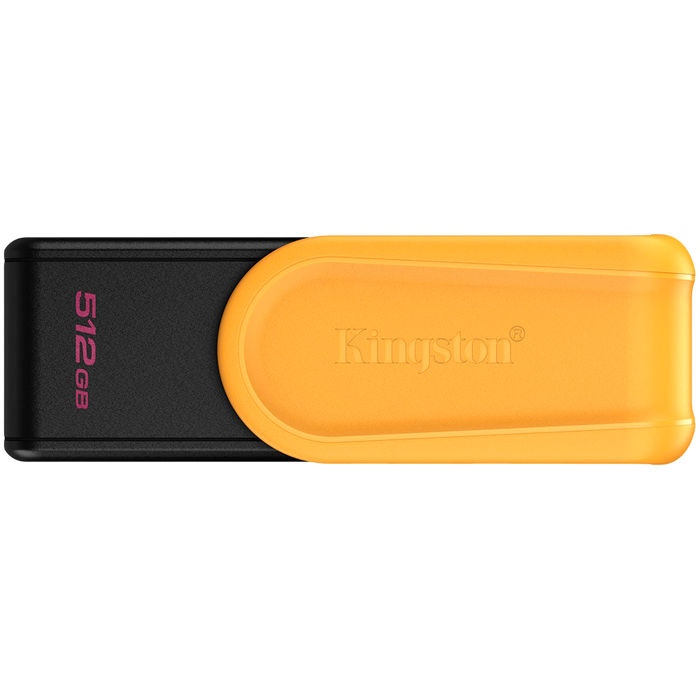 Kingston 512GB Portable USB 3.2 Gen 1 DataTraveler Exodia S (Black/Yellow)