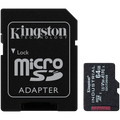 Kingston 64GB microSDXC Industrial C10 A1 pSLC Card + SD Adapter