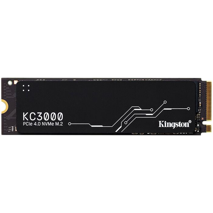 Kingston KC3000 512GB SSD, M.2 2280, PCIe 4.0 NVMe, Read/Write 7000/3900MB/s, Random Read/Write: 450K/900K IOPS
