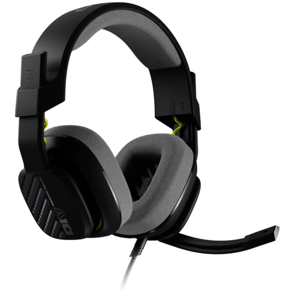 Logitech Astro A10 Wired Gaming Headsets - Star Killer Base - Salvage Black - 3.5 Mm