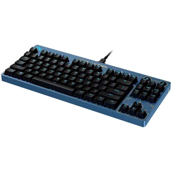 Logitech G Pro Tkl Lol Corded Mechanical Gaming Keyboard - WAVE2 - USB - Tactile – alternate product view 2