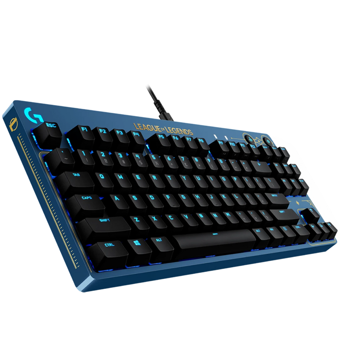 Logitech G Pro Tkl Lol Corded Mechanical Gaming Keyboard - WAVE2 - USB - Tactile – alternate product view 3