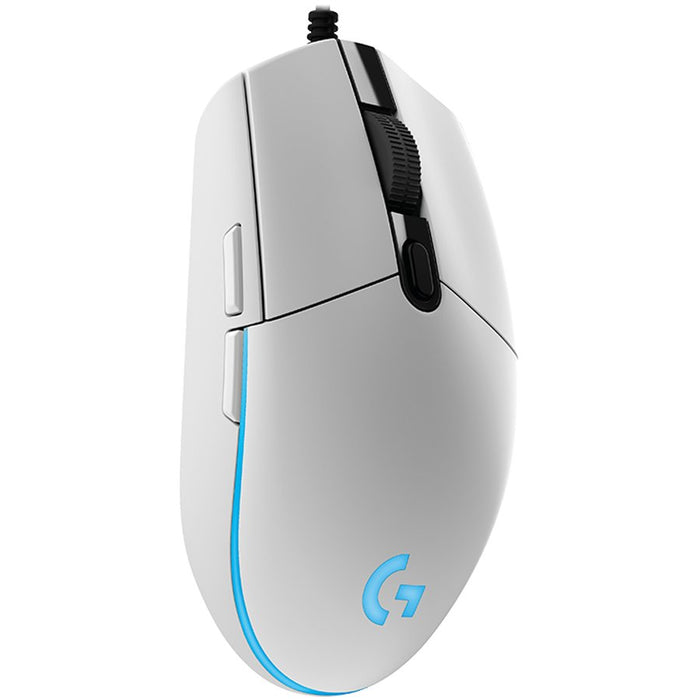 Logitech G203 Lightsync Corded Gaming Mouse - White - USB – alternate product view 3