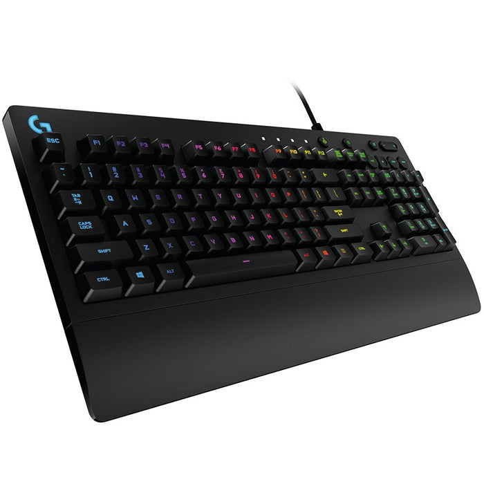 Logitech G213 Prodigy Corded RGB Gaming Keyboard - Black - USB