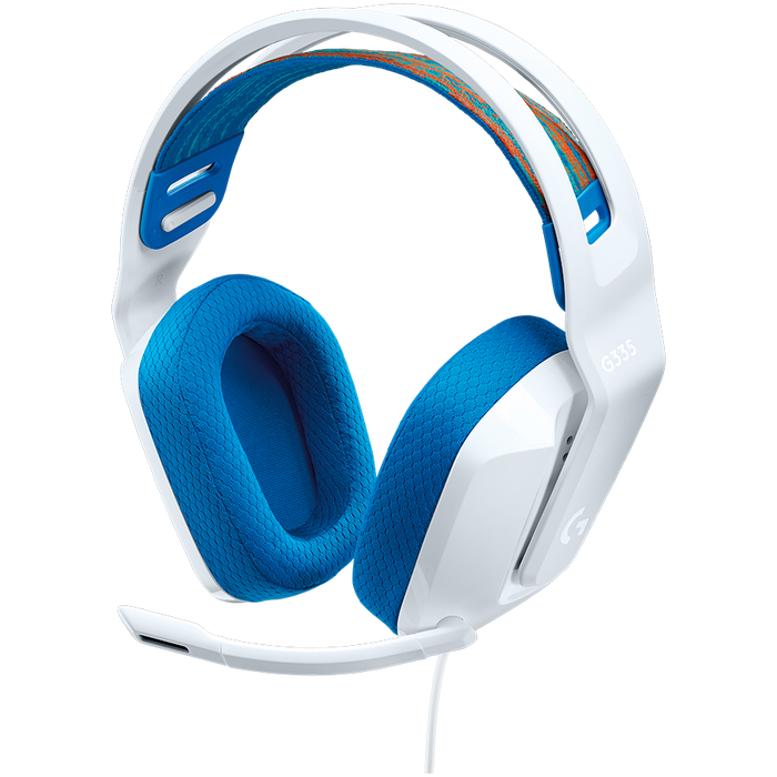Logitech G335 Wired Gaming Headset - White - 3.5 Mm