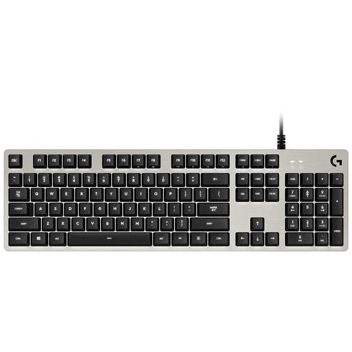 Logitech G413 mechanical gaming keyboard in silver