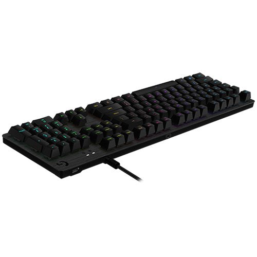 Logitech G512 Corded RGB Mechanical Gaming Keyboard - Carbon - USB - Tactile – alternate product view 2