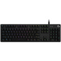 Logitech G512 Se Corded Lightsync Mechanical Gaming Keyboard - Black - USB - Clicky