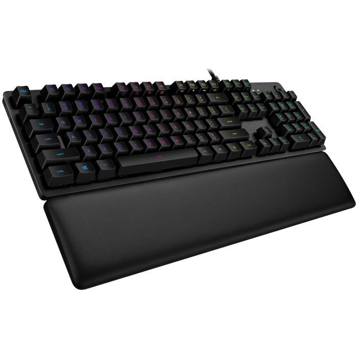 Logitech G513 Corded RGB Mechanical Gaming Keyboard - Carbon - USB - Clicky – alternate product view 2