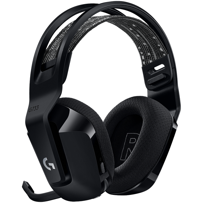 Logitech G733 Lightspeed Wireless RGB Gaming Headset - Black – alternate product view 3