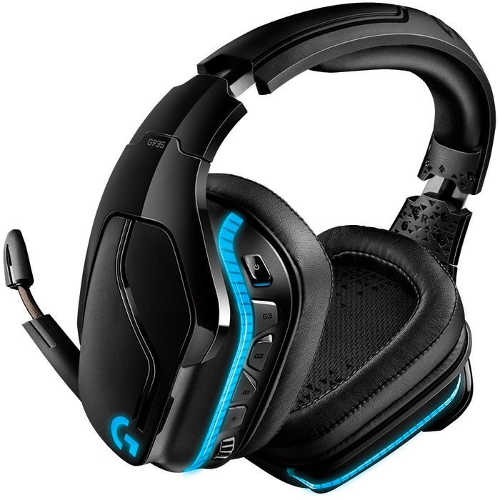 Logitech G935 Lightsync Wireless Gaming Headset 7.1 - Black – alternate product view 2