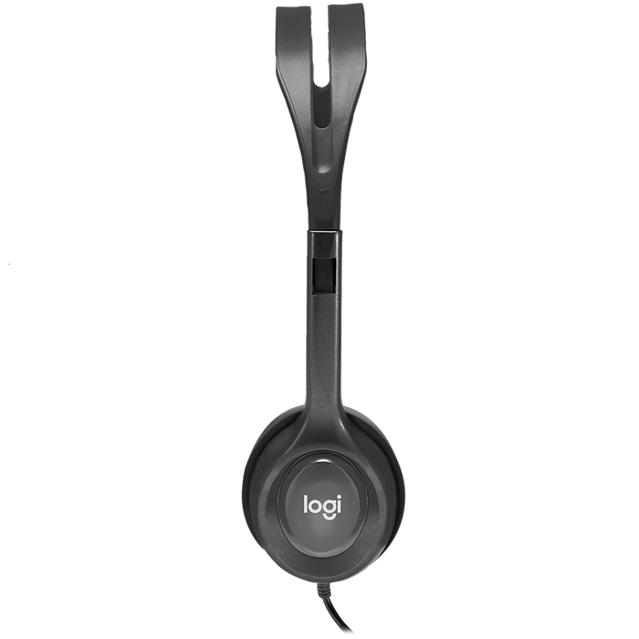 Logitech H111 Corded Stereo Headset - Black - 3.5 Mm – alternate product view 4
