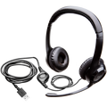Logitech H390 Corded Headset - Black - USB