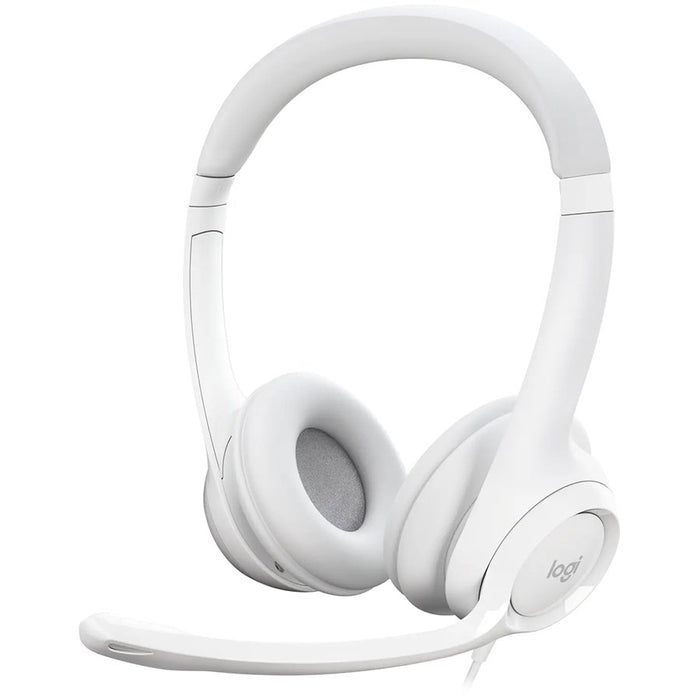 Logitech H390 Corded Headset - OFFWhite - USB