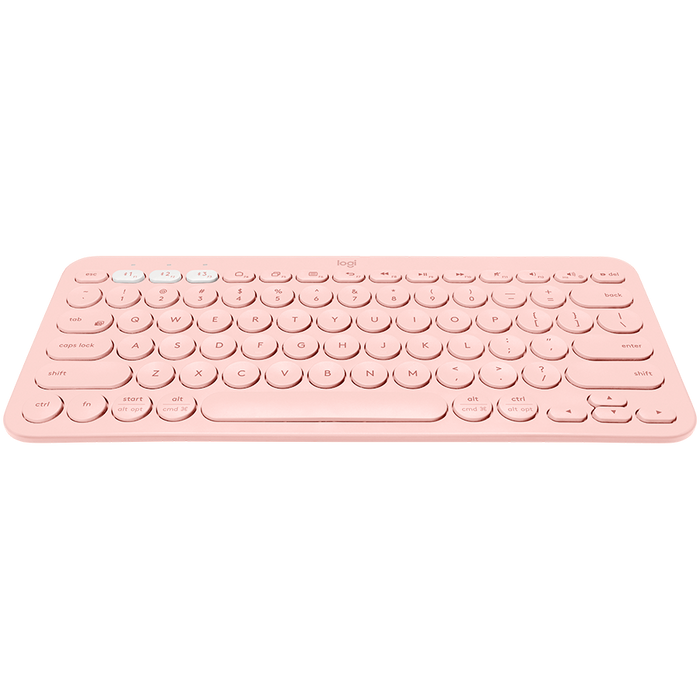 Logitech K380 Multi - Device Bluetooth Keyboard - Rose - product photo