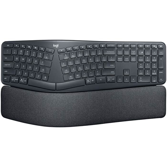 Logitech K860 Ergo - Graphite - BT - product photo