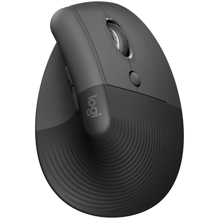 Logitech Lift Bluetooth Vertical Ergonomic Mouse - Graphite Black - product photo