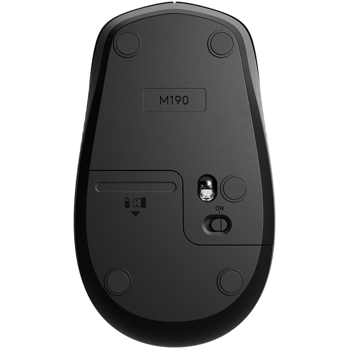Logitech M190 Wireless Mouse - Charcoal - image 3