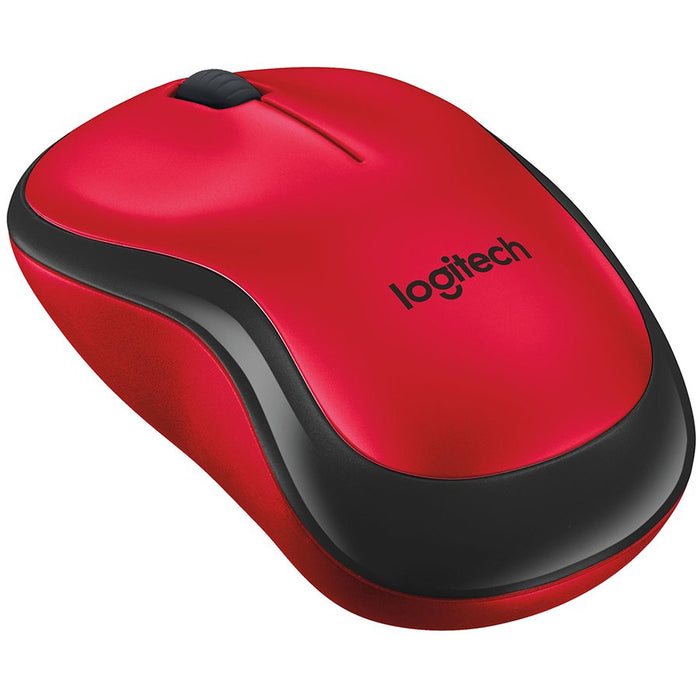 Logitech M220 Wireless Mouse - Silent - Red - product photo