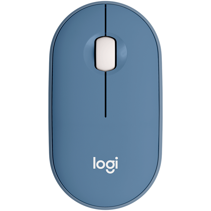 Logitech M350 Pebble Bluetooth Mouse - BlueBERRY - product photo
