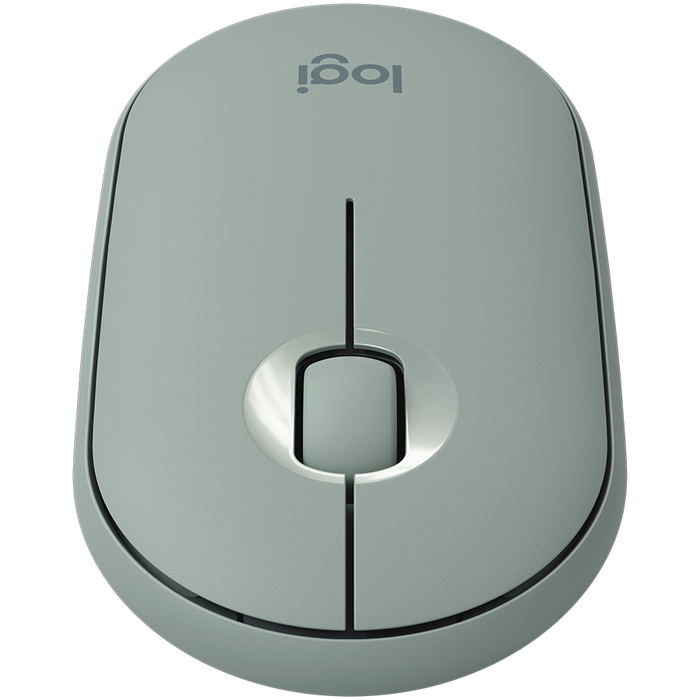 Logitech M350 Pebble Bluetooth Mouse - Eucalyptus - image 2