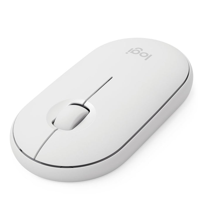 Logitech M350 Pebble Bluetooth Mouse - Off - White - image 2