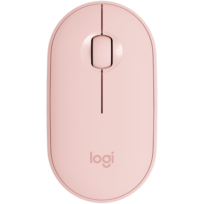 Logitech M350 Pebble Bluetooth Mouse - Rose - product photo
