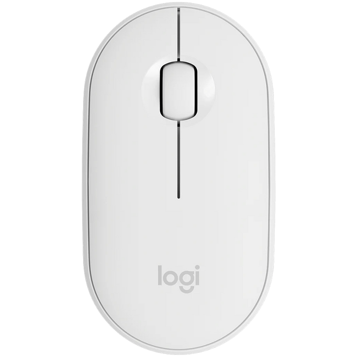Logitech M350S Pebble 2 Bluetooth Mouse - Tonal White - product photo