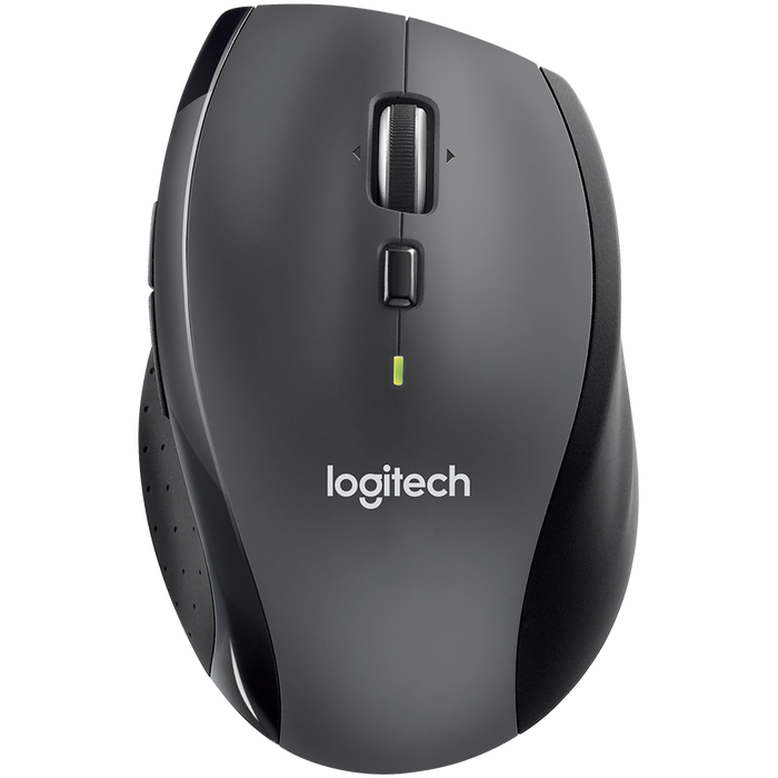 Logitech M705 Marathon Wireless Mouse - Black - product photo