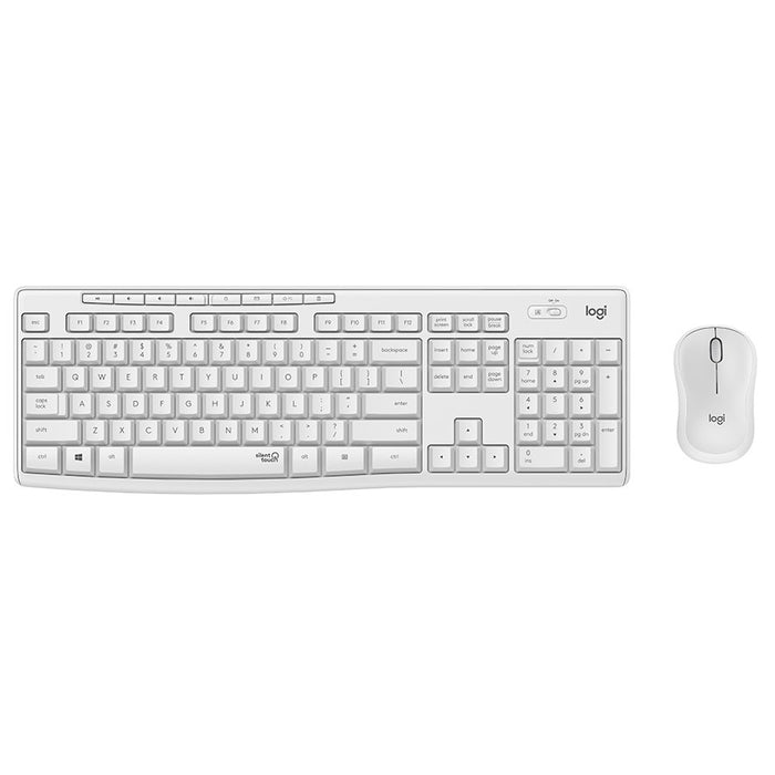 Logitech MK295 Silent Wireless Combo - Off - White