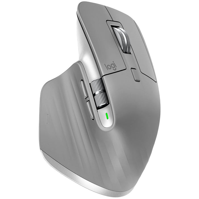 Logitech MX Master 3 Bluetooth Mouse - Mid Grey - image 4