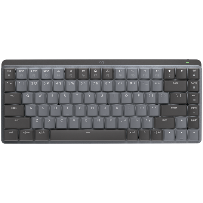 Logitech MX Mechanical Mini Bluetooth Illuminated Keyboard - Graphite - Tactile - product photo