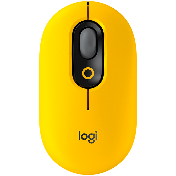 Logitech Pop Bluetooth Mouse - Blast - Yellow - product photo