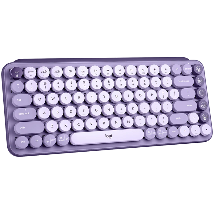 Logitech Pop Keys Bluetooth Mechanical Keyboard - Cosmos Lavender - image 3