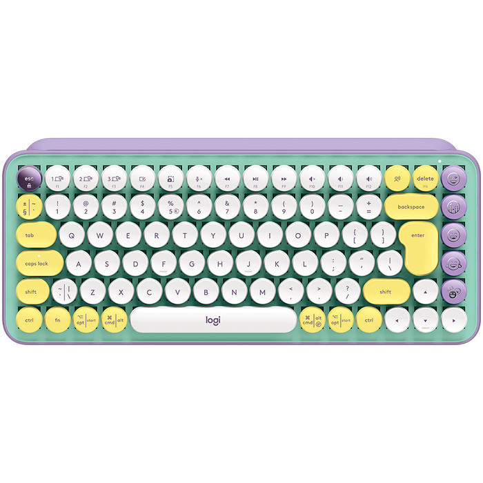 Logitech Pop Keys Bluetooth Mechanical Keyboard - Daydream Mint - product photo