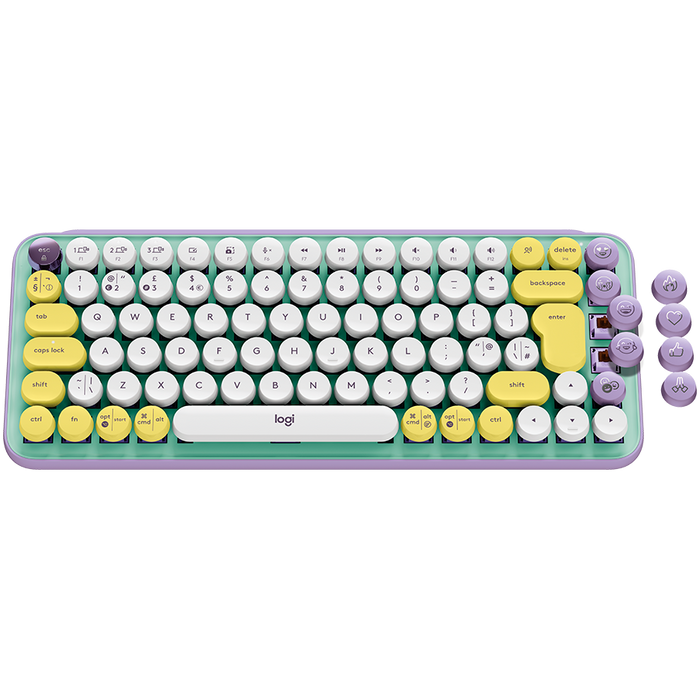 Logitech Pop Keys Bluetooth Mechanical Keyboard - Daydream Mint - image 3