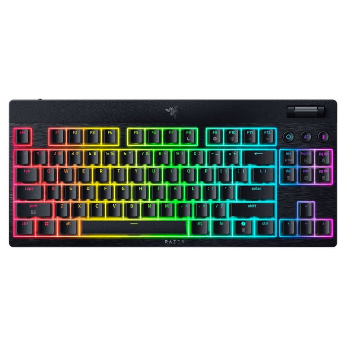 Razer BlackWidow V4 Low-profile Tenkeyless HyperSpeed (Green Switch) - US Layout - Gaming Keyboard
